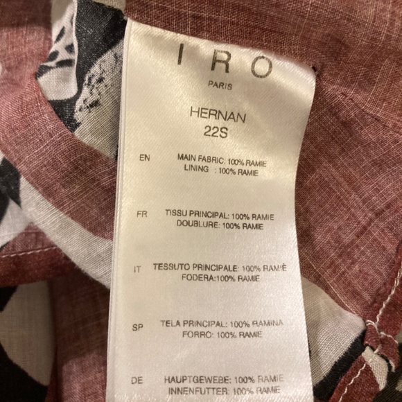 IRO/Paris Skirt with attached shorts - Picture 7 of 9